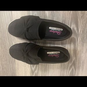Sketchers Jersey Bow Slip On Madison Ave. shoes